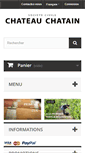 Mobile Screenshot of chateau-chatain.com